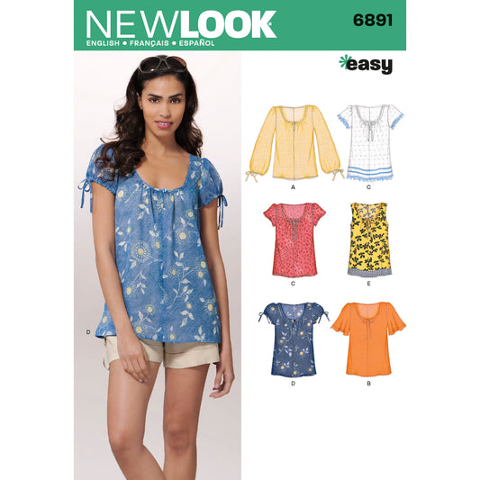 6891 - Ladies Pullover Tops