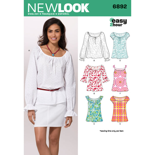 6892 - Ladies Tops