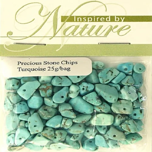 Precious Stone Chip Beads - 5mm - 8mm 20g - 60 Pieces