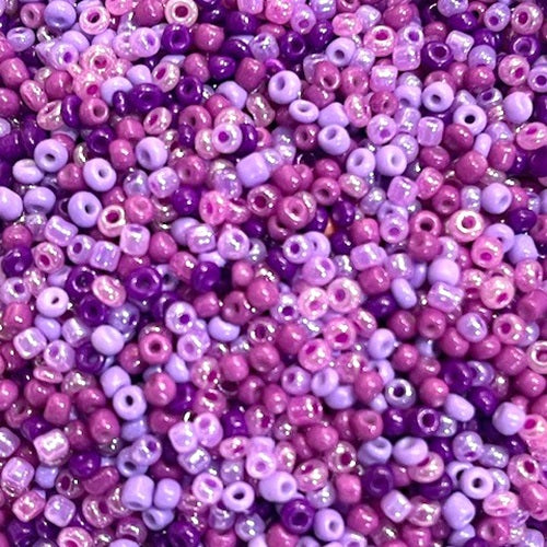 Glass Seed Beads - 2mm 11/0 - Colour Mixes - 20g approx 1300 pieces