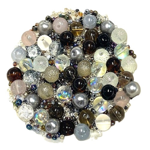 Glass Beads - Mystical Mixes - 50g - 1300+ Pieces - 10 Colours