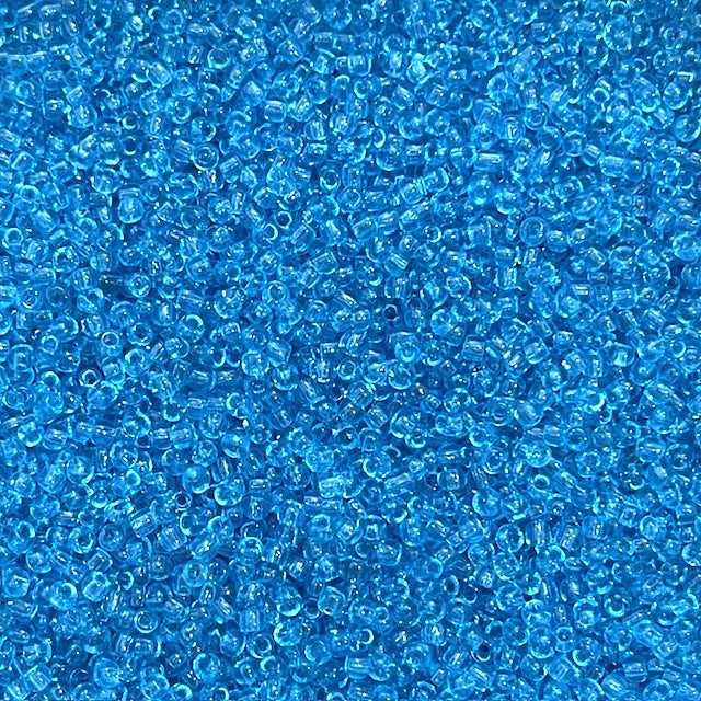Glass Seed Beads - 2mm 11/0 - Transparent - 20g approx 1300 pieces