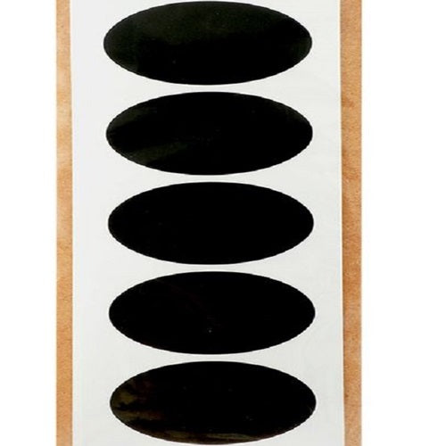 Craft Stickers - Chalk Board - Fancy Ovals & Rectangles