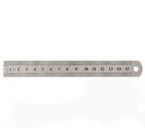 15cm Stainless Steel Metal Ruler
