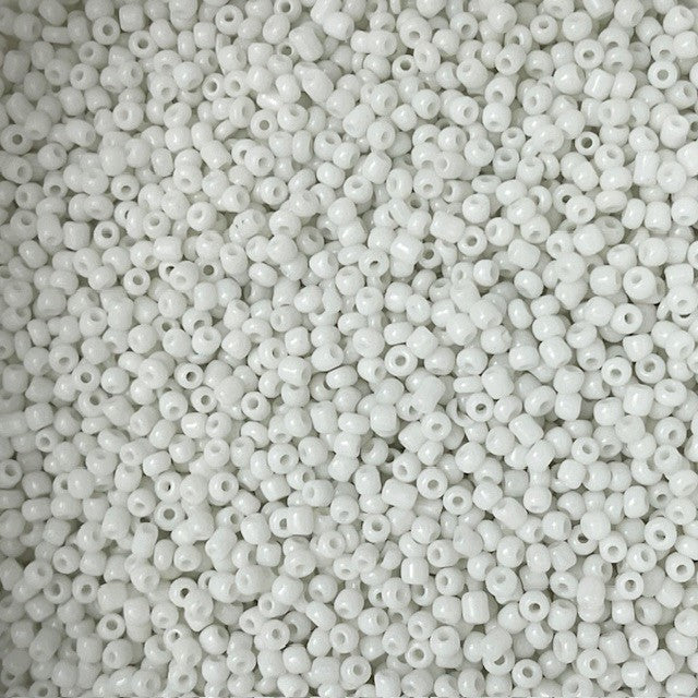 Glass Seed Beads - 2mm 11/0 - Opaque - 20g approx 1300 pieces