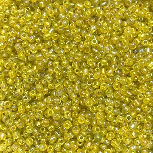 Glass Seed Beads - 3mm 8/0 - Rainbow - 20g approx 500 pieces