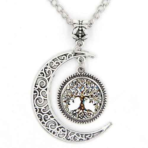 Necklace - Moon & Tree of Life