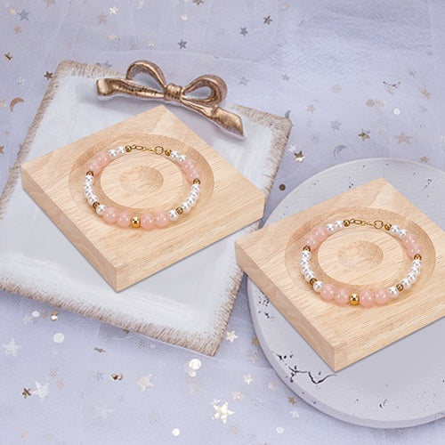 Jewellery Making Wooden Bracelet Bead Board - 95mm