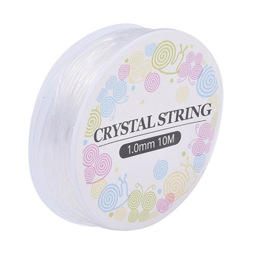 Elastic Crystal Stretchy String - Clear - 10mts
