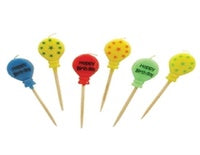 Birthday Candles - Balloons