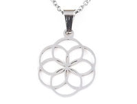 201 Stainless Steel Seed of Life Necklaces – Gold or Silver