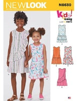6630 - Children Girls Dresses