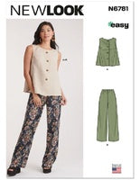 6781  - Ladies Top & Pants